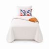 CUBRECAMA SENCILLO DOBLE FAZ + FUNDA DE ALMOHADA