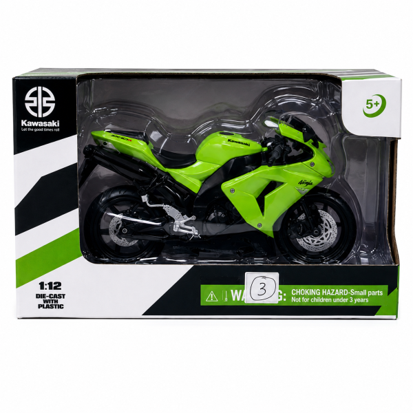 COLECCIÓN NEWRAY SALIDA #3: KAWASAKI NINJA ZX-10R – VERDE