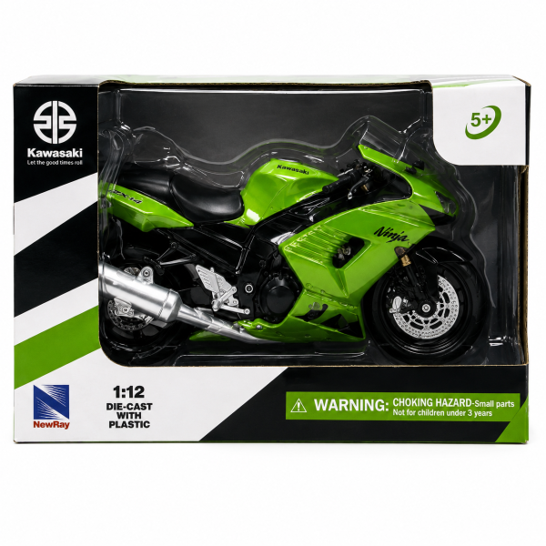 COLECCIÓN NEWRAY SALIDA #6: KAWASAKI NINJA ZX-14 2011 – VERDE